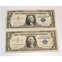 1957 $1 Silver Certificate Star Notes