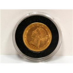 1881 5 Dollars United States 1/4 Oz Gold Coin