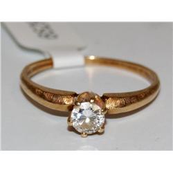 Diamond Solitaire Hand Made Ladies Ring