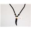 Image 2 : Hematite Italian Horn Hand Made Necklace
