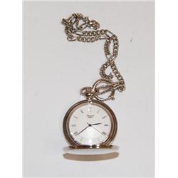 Fossil Pocket Watch With Chain