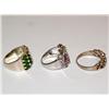 Image 2 : Sterling Rings With Gemstones (Times the Money)