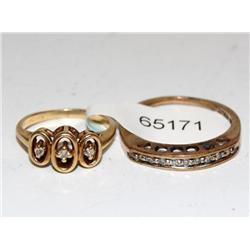 Diamonds Vintage Ring & Diamonds 2000 Love Ring