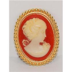 Vintage Cameo Brooch
