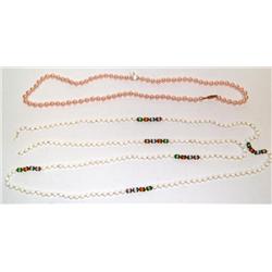 2 Beaded Necklaces