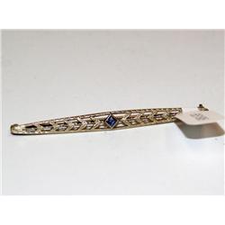 AAA Tanzanite Vintage Ladies Brooch