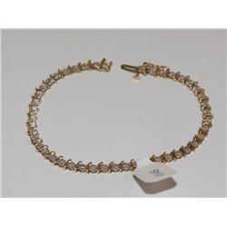 Diamonds SSS Link Ladies Tennis Bracelet