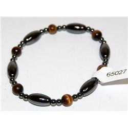 Magnetic & Tiger Eye Expand Bracelet For Arthritis