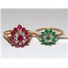 Image 1 : AAA Columbian Emerald, Burmese Ruby & Diamonds Lad