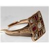 Image 2 : AAA Burmese Ruby & Diamonds Vintage Ladies Ring