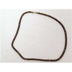 Sterling Silver Marcasite Necklace