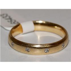 4 Diamonds Hand Made Wedding Band