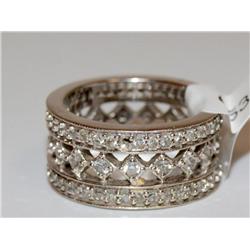 2.00Ctw Diamonds Fashion Cluster Hand Made Ladies