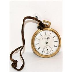 1900's Elgin Vintage Pocket Watch Wind-up White Di
