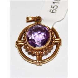 3.00Ctw AAA Amethyst Vintage Wire Design Ladies Pe