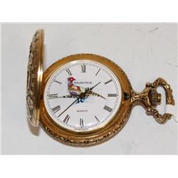 Majestron Swiss Parts Hunters Theme Pocket Watch