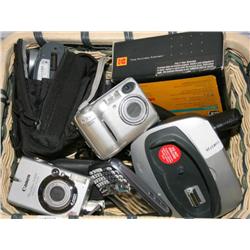 Lot of Cameras and Phones