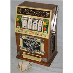 Vintage Jackpot Slot Machine Radio