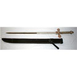 Sword w/ Dragon Handle and Sheath