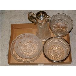 Box Lot of Fine Glass and Crystal