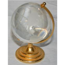 Crystal World Paperweight