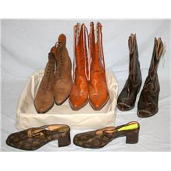 Lot of Boots and Louis Vuitton Shoes
