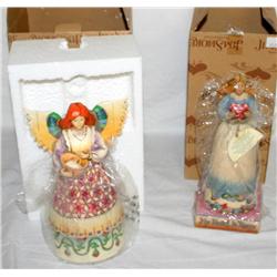 Lot of 2 Jim Shore Heartwood Creek Figurines