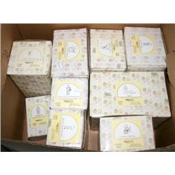 Box of Very Collectible Precious Moments Figurines