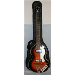 B Electric Bass Guitar and Soft Case