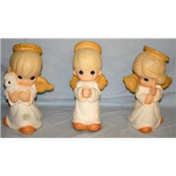 Lot of 3 Large Precious Moments Statues