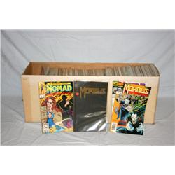 Large Box of Collectible Comic Books