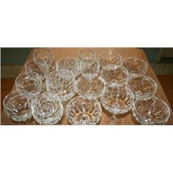 Lot of Fine German Crystal Stemware