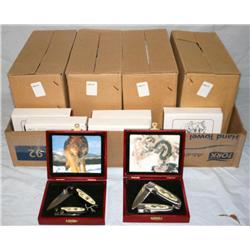 Box Lot of Misc. Collectible Knives and Cases