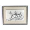 Image 1 : Original Drawing of Two Long Horn Sheep.