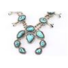 Image 3 : Navajo Kingman Turquoise Squash Blossom.