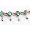 Image 4 : Navajo Kingman Turquoise Squash Blossom.