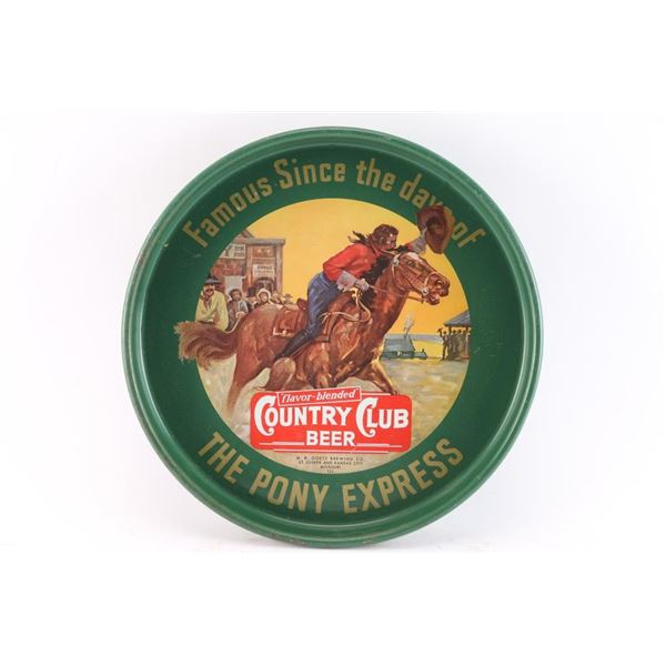 Tin Advertiser Beer Tray.