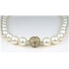 Image 6 : Exquisite Pearl & Diamond Necklace.