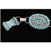 Image 2 : Stunning Zuni Turquoise Cluster Concho Belt.
