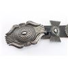 Image 3 : Sterling Silver Navajo Concho Belt.
