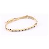 Image 2 : Ladies Diamond & Sapphire Bracelet.