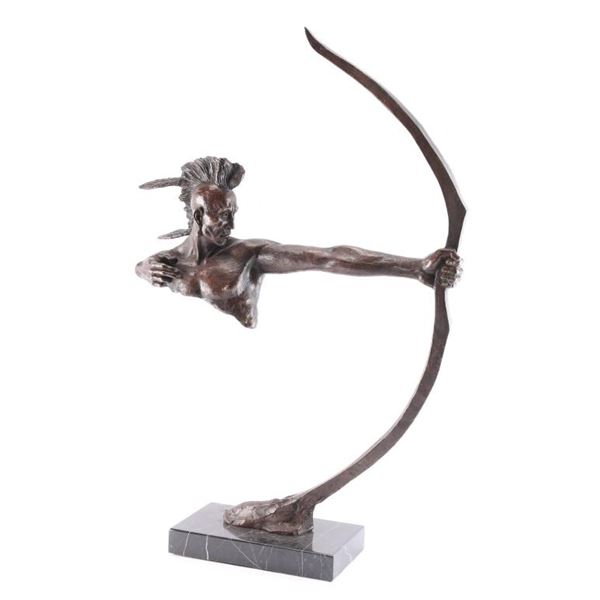 Modernistic Style Bronze Art Casting.