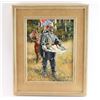 Image 1 : Original Oil Painting on Board.