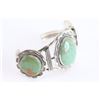 Image 2 : Large Three Stone Turquoise Cuff,