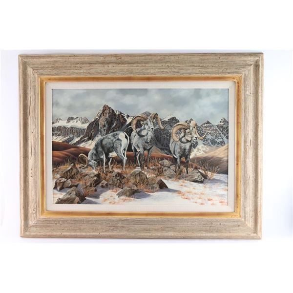 Original Oil Painting on Board.