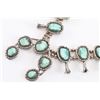 Image 4 : Navajo Light Blue Turquoise Squash Blossom.