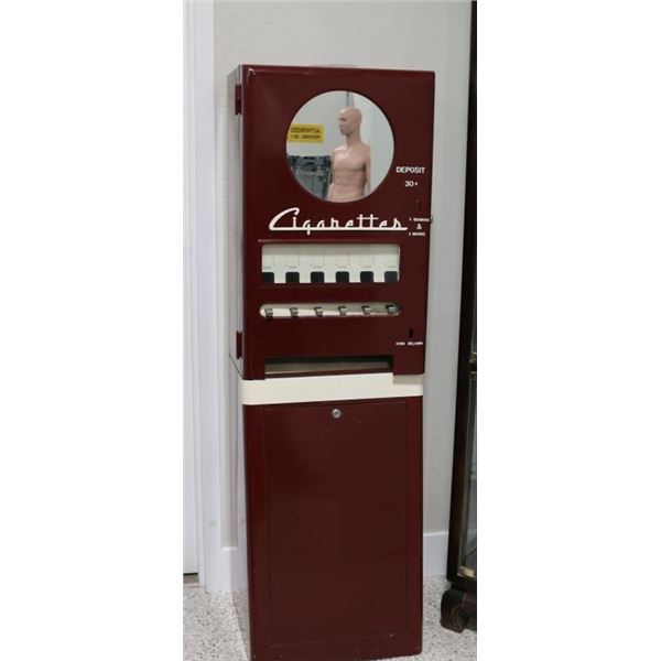 First Cigarette Machine Vintage Cigarette Machine.