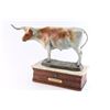 Image 3 : Bronze Sculpture of Longhorn.