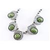 Image 3 : Navajo Green Turquoise Necklace