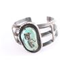 Image 3 : Old Pawn Navajo Turquoise Cuff.